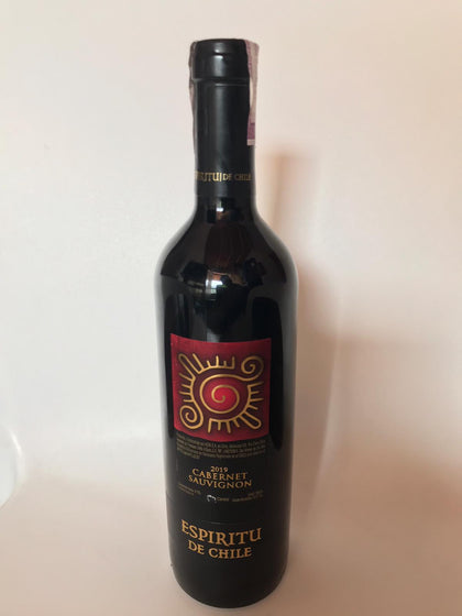 Vino Tinto Cabernet Sauvignon Espiritu de Chile