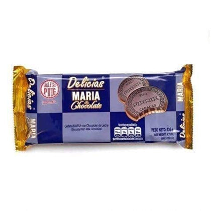 GALLETAS DELICIAS MARIA & CHOCOLATE 136GR PUIG