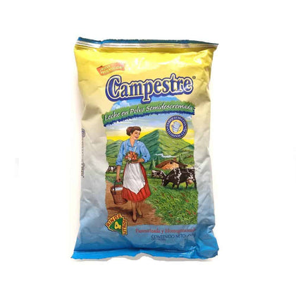 LECHE EN POLVO DESCREMADA LA CAMPESTRE 450GR