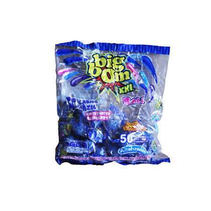 BIG BOM BALL CARAMELO XXL MORA AZUL 48 UNIDADES AMERICANDY