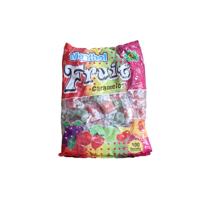 CARAMELO MENTHOL FRUIT/MENTA YON YEN 3GR