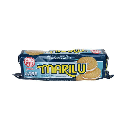 GALLETAS MARILU TUBO VAINILLA 36GR