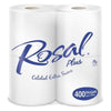 PAPEL HIGIENICO ROSAL DE 400 HOJAS 4 ROLLOS