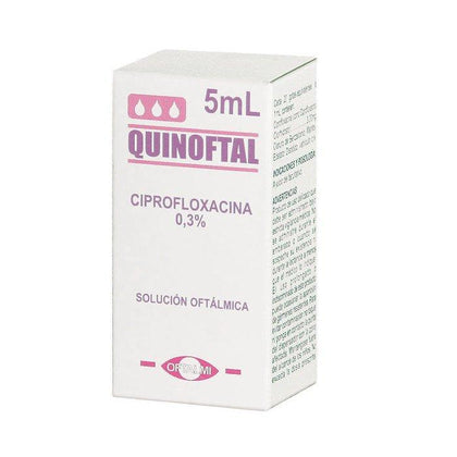 QUINOFTAL 5ML CIPROFLOXACINA 0,3%