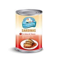 SARDINAS EN SALSA DE TOMATE EL PESCADOR