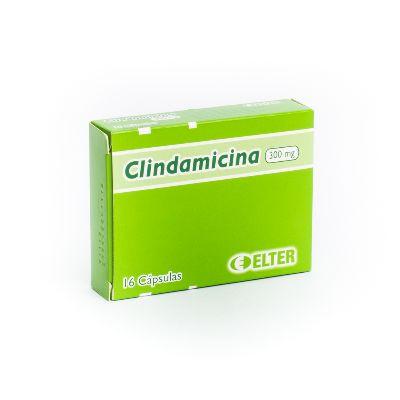 CLINDAMICINA 300MG 16 CÁPSULAS
