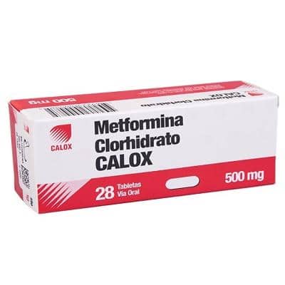 METFORMINA 500MG 28 TABLETAS