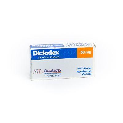 DICLODEX 50MG 10 TABLETAS RECUBIERTAS